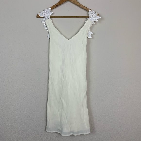 Tea & Cup Cream Dress S - Picture 2 of 6